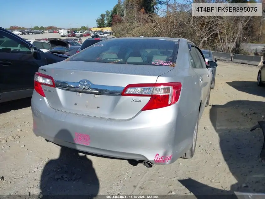 4T4BF1FK9ER395075 2014 Toyota Camry Xle