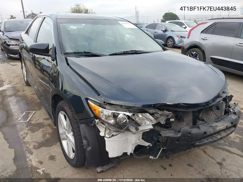 4T1BF1FK7EU443845 2014 Toyota Camry Se