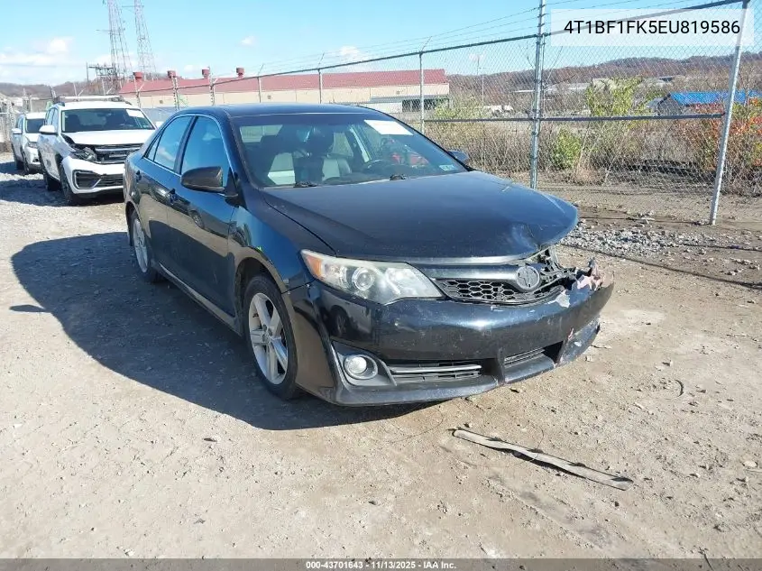 4T1BF1FK5EU819586 2014 Toyota Camry Se