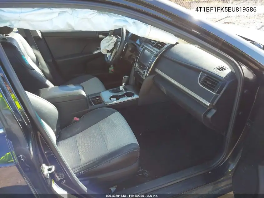 4T1BF1FK5EU819586 2014 Toyota Camry Se