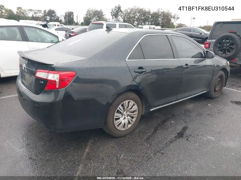 4T1BF1FK8EU310544 2014 Toyota Camry Le