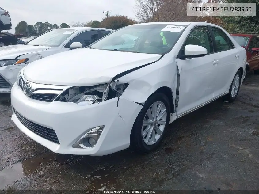 4T1BF1FK5EU783950 2014 Toyota Camry Xle