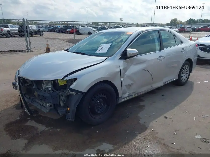 4T1BF1FK6EU369124 2014 Toyota Camry Le