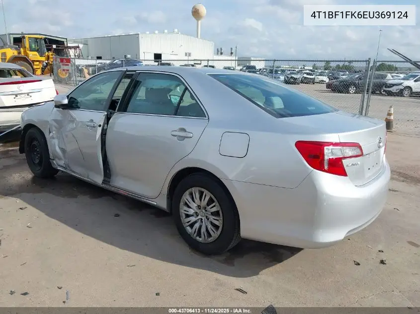 4T1BF1FK6EU369124 2014 Toyota Camry Le
