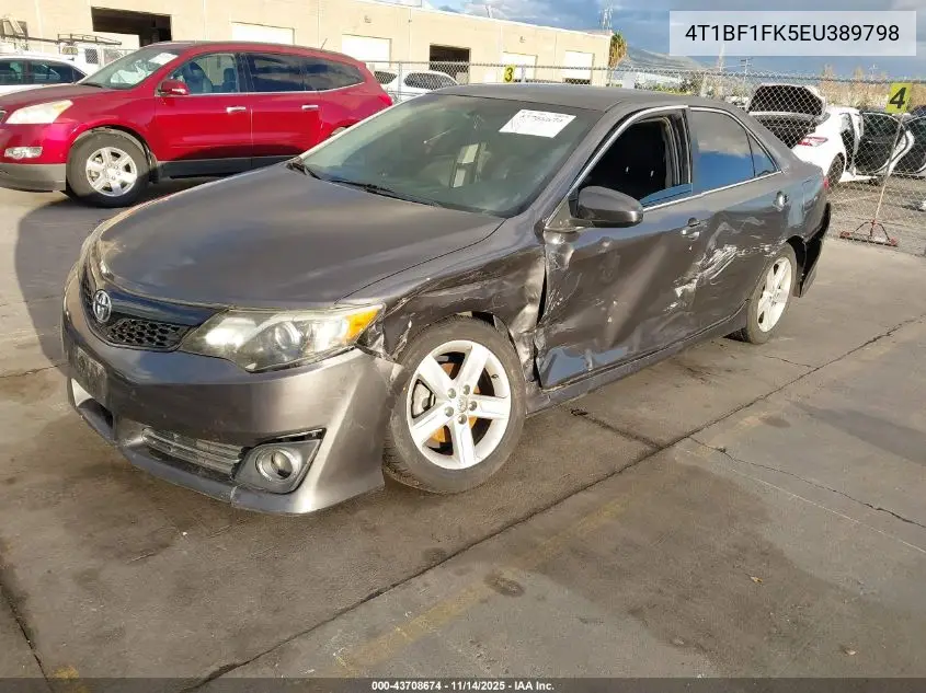 4T1BF1FK5EU389798 2014 Toyota Camry Se