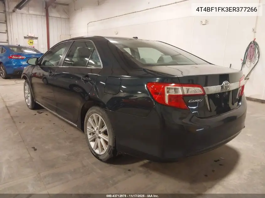 4T4BF1FK3ER377266 2014 Toyota Camry Xle