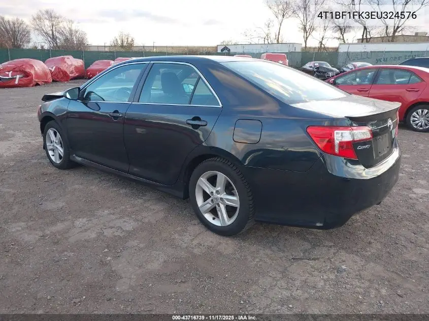 4T1BF1FK3EU324576 2014 Toyota Camry Se
