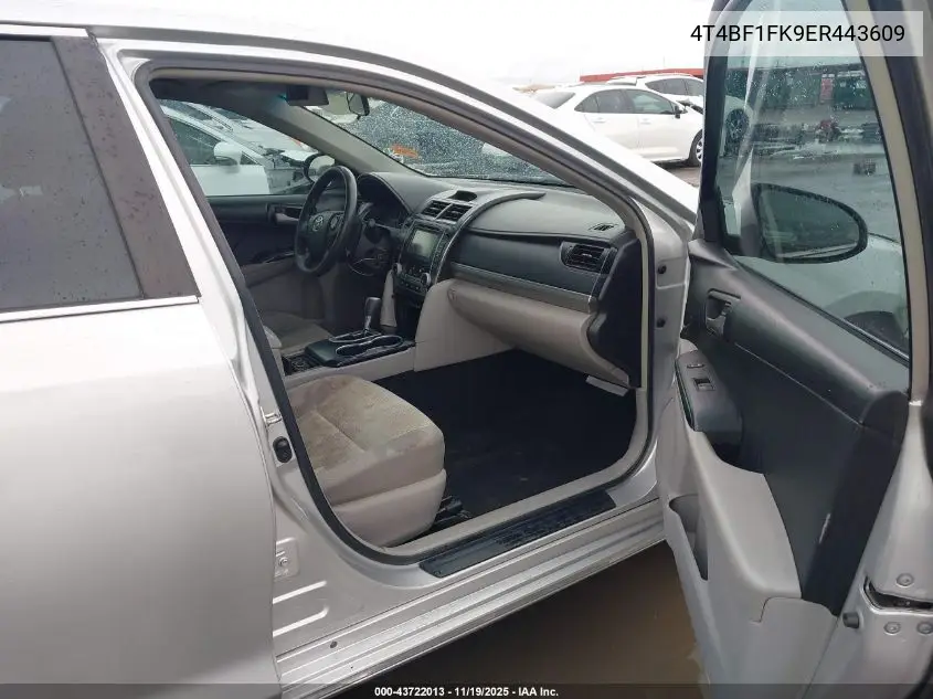 4T4BF1FK9ER443609 2014 Toyota Camry Le