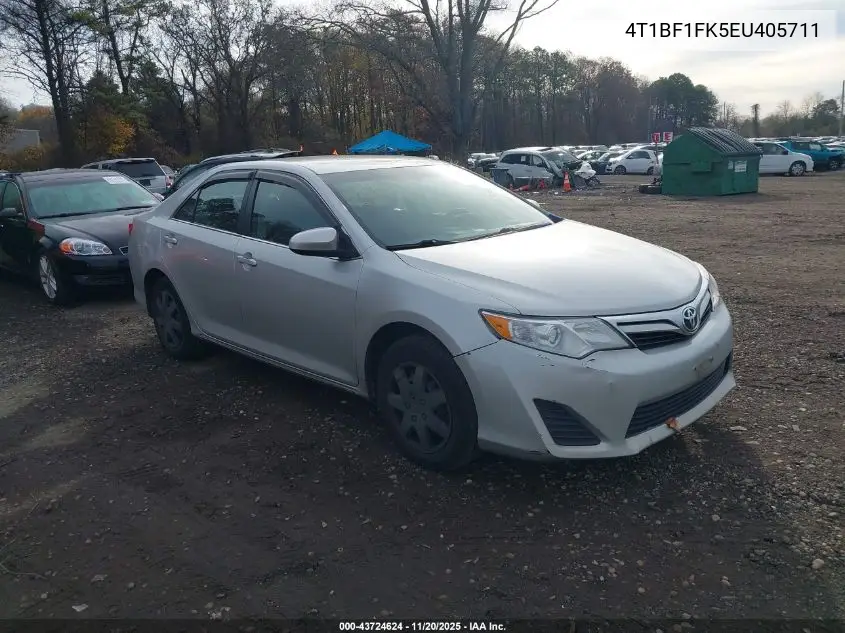 4T1BF1FK5EU405711 2014 Toyota Camry Le