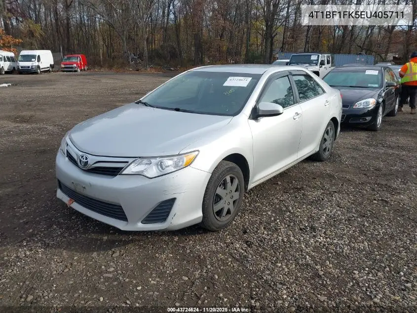 4T1BF1FK5EU405711 2014 Toyota Camry Le