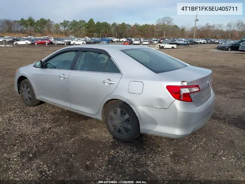 4T1BF1FK5EU405711 2014 Toyota Camry Le