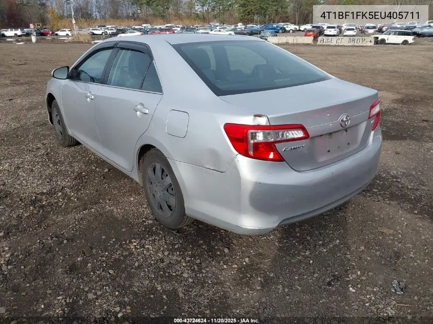 4T1BF1FK5EU405711 2014 Toyota Camry Le
