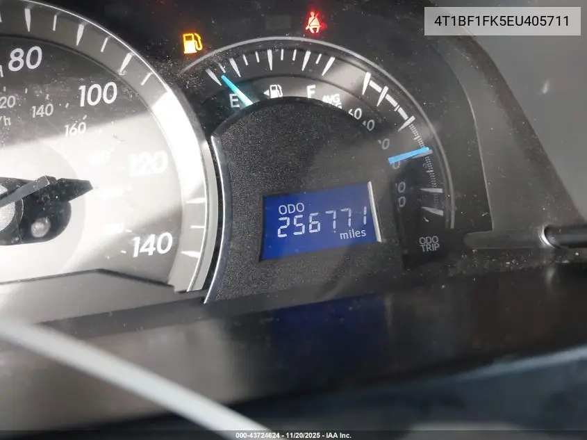 4T1BF1FK5EU405711 2014 Toyota Camry Le