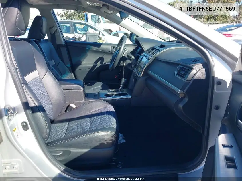 4T1BF1FK5EU771569 2014 Toyota Camry Se Sport