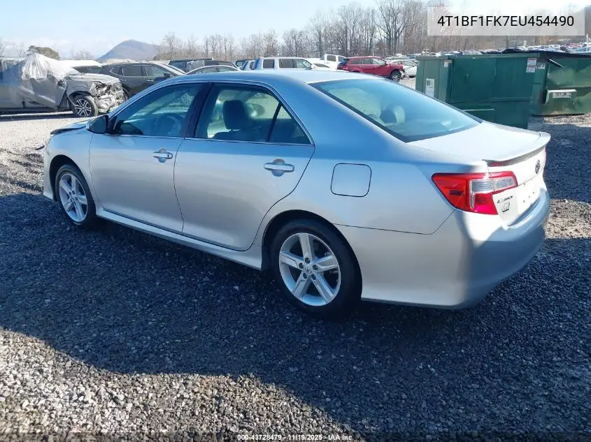 4T1BF1FK7EU454490 2014 Toyota Camry Se