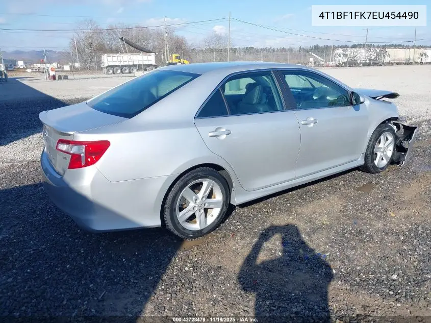 4T1BF1FK7EU454490 2014 Toyota Camry Se