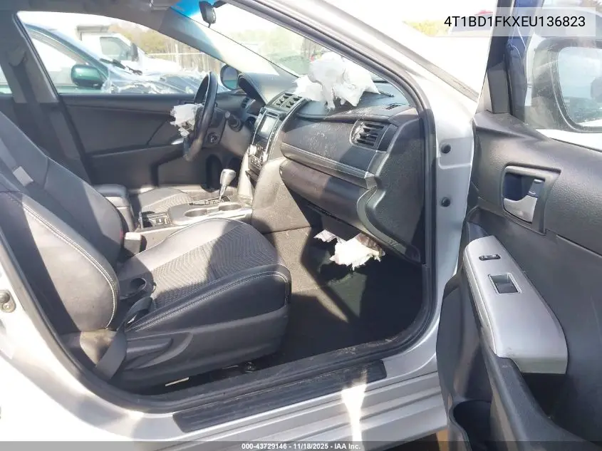 4T1BD1FKXEU136823 2014 Toyota Camry Hybrid Se Limited Edition