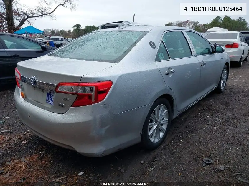 4T1BD1FK8EU125464 2014 Toyota Camry Hybrid Xle