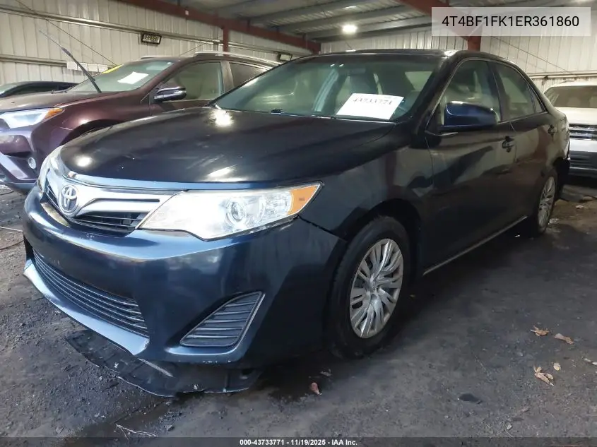 4T4BF1FK1ER361860 2014 Toyota Camry Le