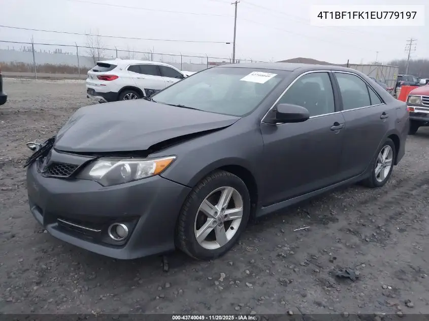 4T1BF1FK1EU779197 2014 Toyota Camry Se