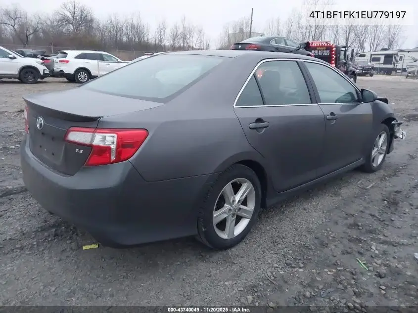 4T1BF1FK1EU779197 2014 Toyota Camry Se