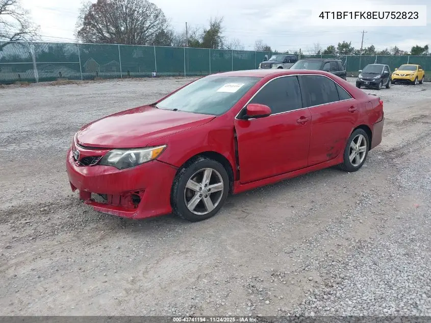 4T1BF1FK8EU752823 2014 Toyota Camry Se