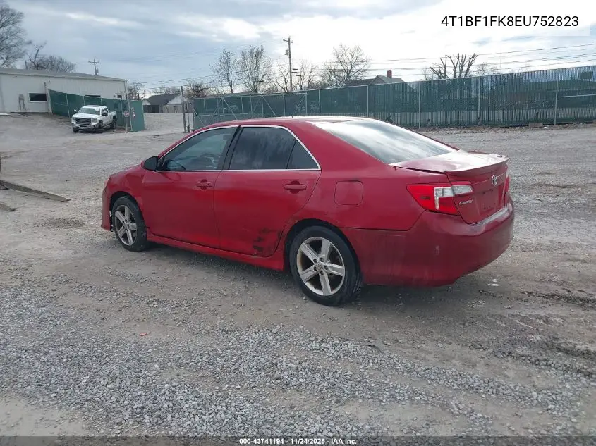 4T1BF1FK8EU752823 2014 Toyota Camry Se