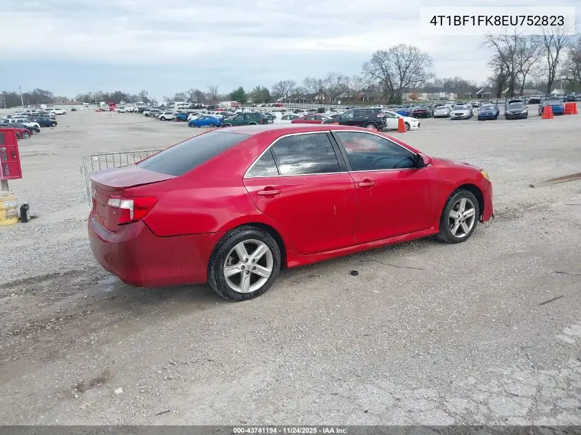 4T1BF1FK8EU752823 2014 Toyota Camry Se