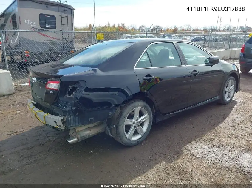 4T1BF1FK9EU317888 2014 Toyota Camry Se