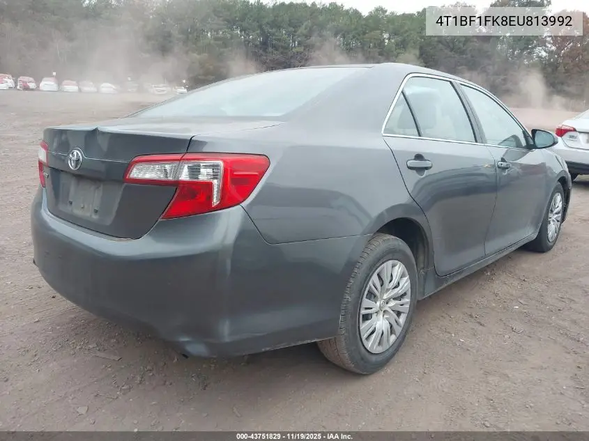 4T1BF1FK8EU813992 2014 Toyota Camry L