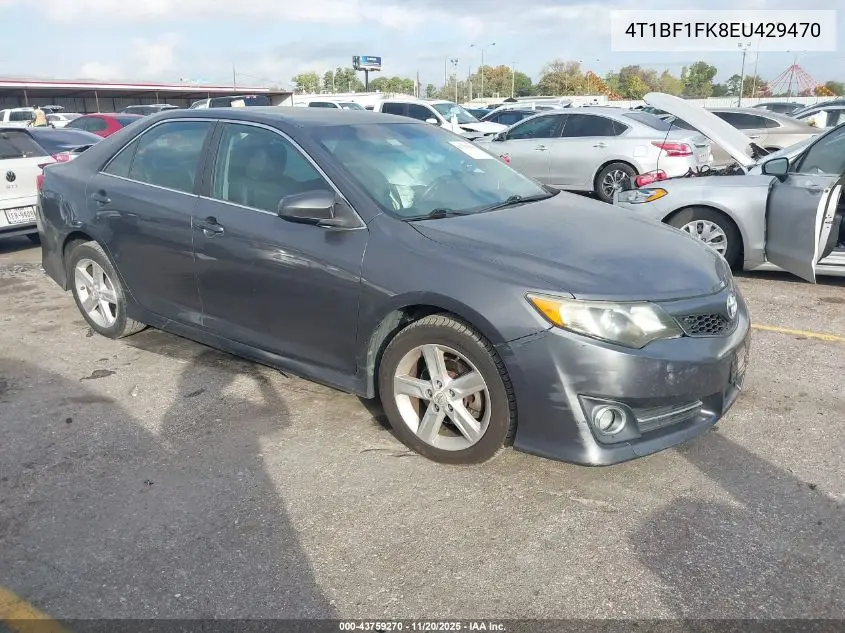 4T1BF1FK8EU429470 2014 Toyota Camry Se