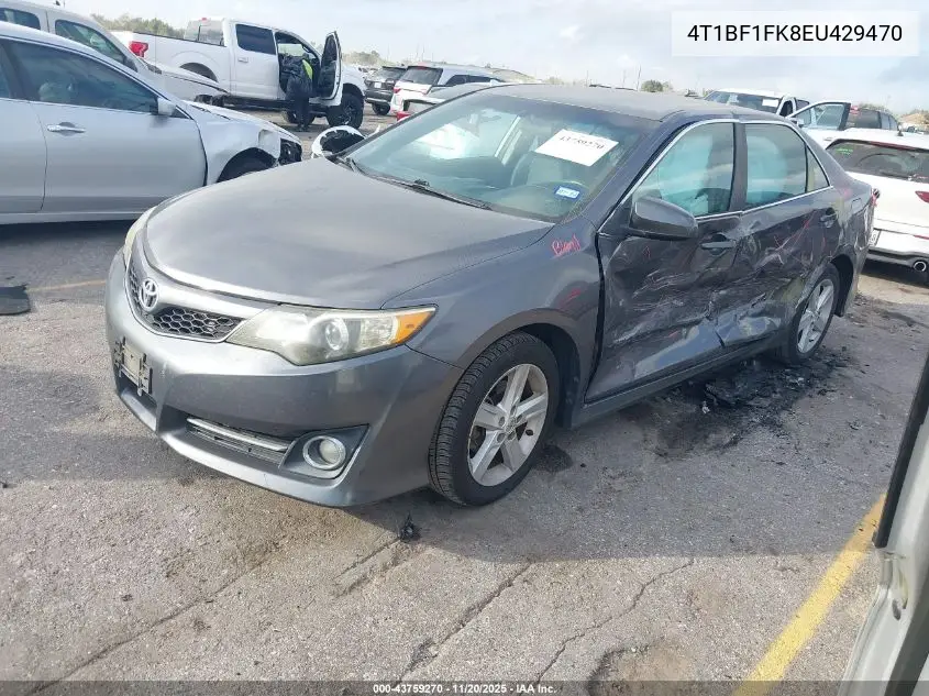 4T1BF1FK8EU429470 2014 Toyota Camry Se