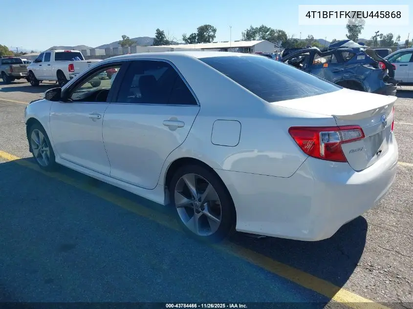 4T1BF1FK7EU445868 2014 Toyota Camry Se Sport