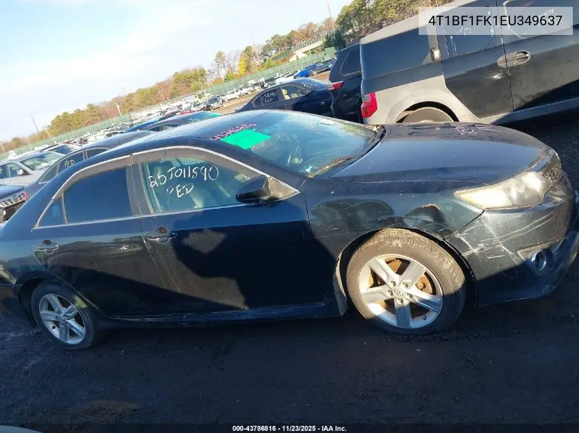 4T1BF1FK1EU349637 2014 Toyota Camry Se