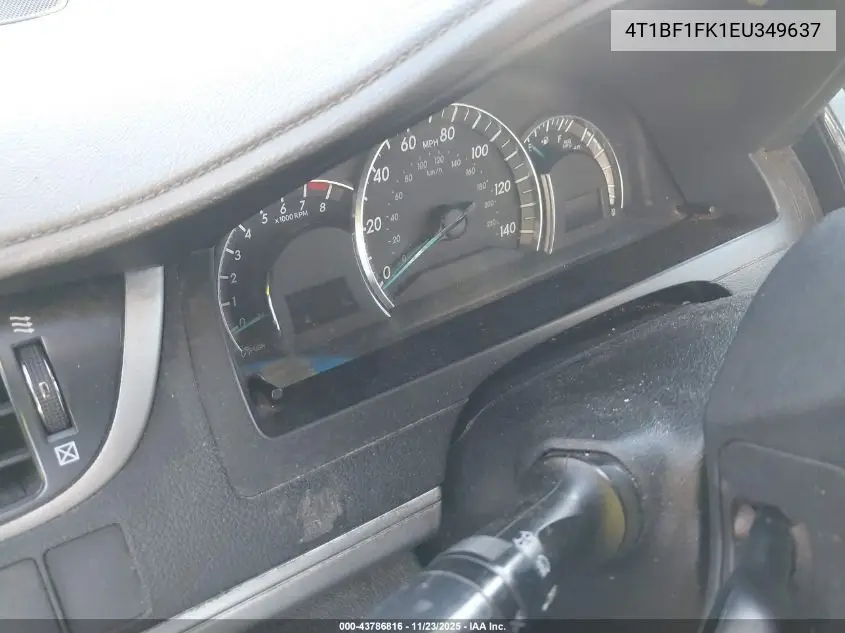 4T1BF1FK1EU349637 2014 Toyota Camry Se