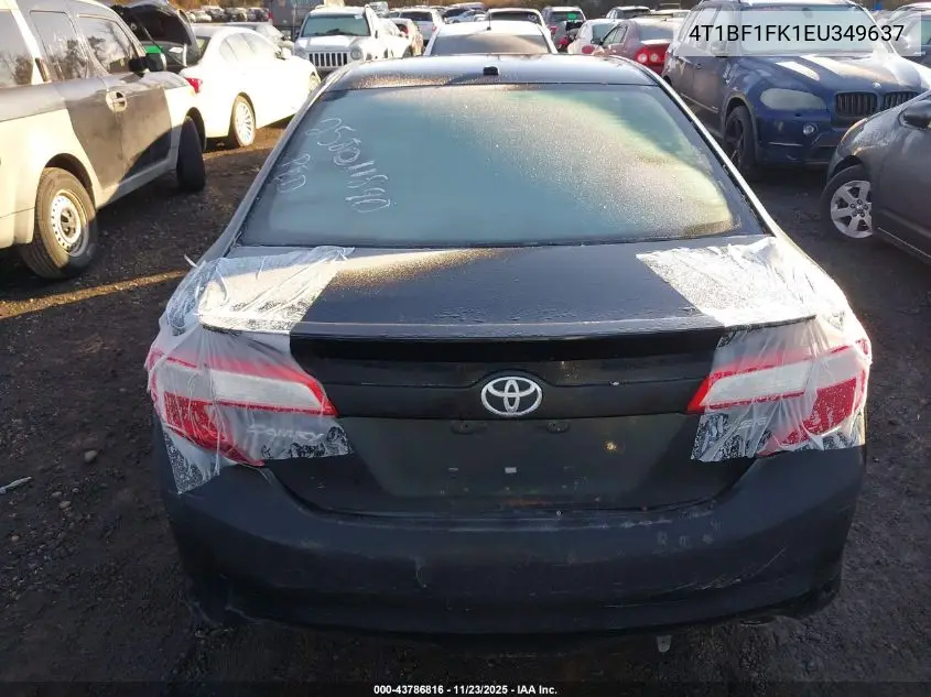 4T1BF1FK1EU349637 2014 Toyota Camry Se
