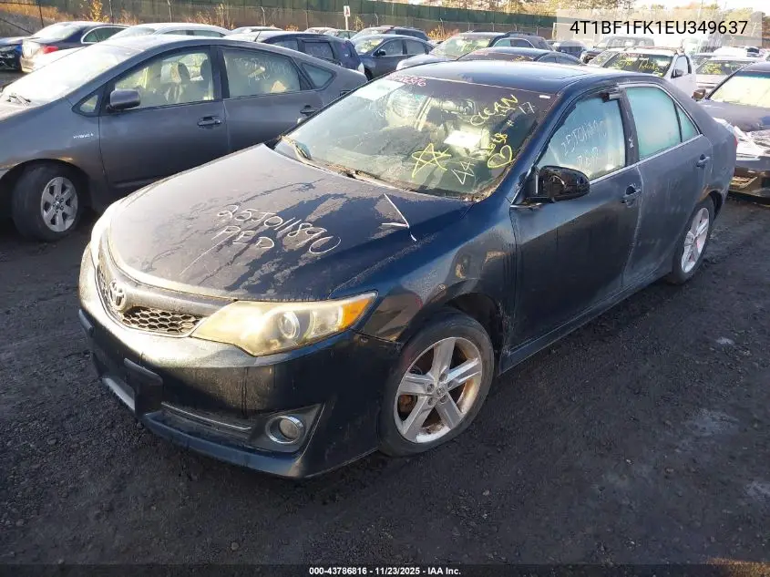 4T1BF1FK1EU349637 2014 Toyota Camry Se