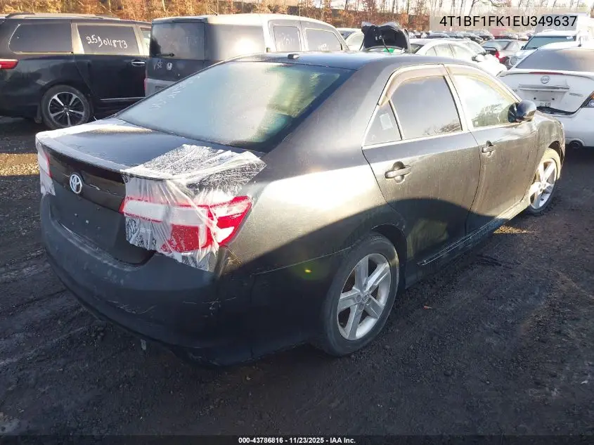 4T1BF1FK1EU349637 2014 Toyota Camry Se