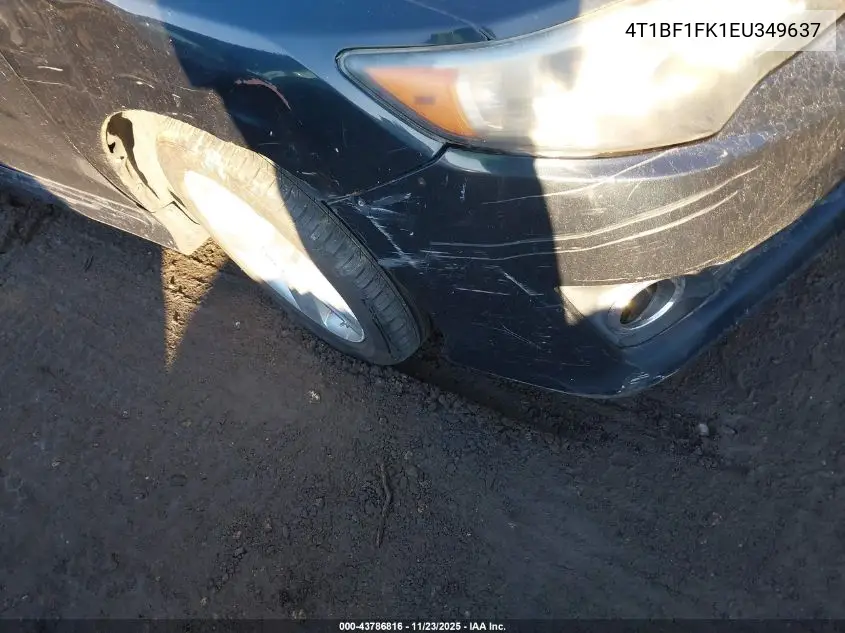 4T1BF1FK1EU349637 2014 Toyota Camry Se