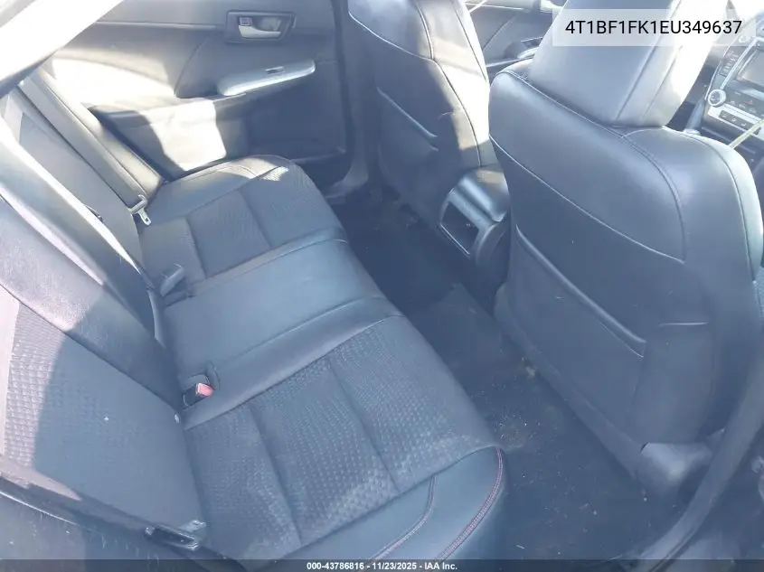 4T1BF1FK1EU349637 2014 Toyota Camry Se