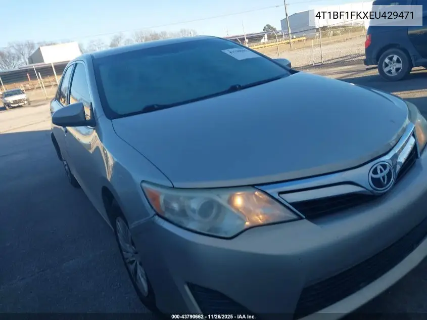 4T1BF1FKXEU429471 2014 Toyota Camry Le