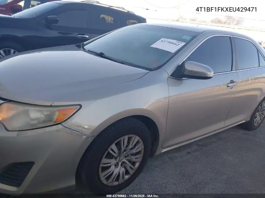 4T1BF1FKXEU429471 2014 Toyota Camry Le