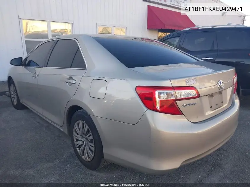 4T1BF1FKXEU429471 2014 Toyota Camry Le