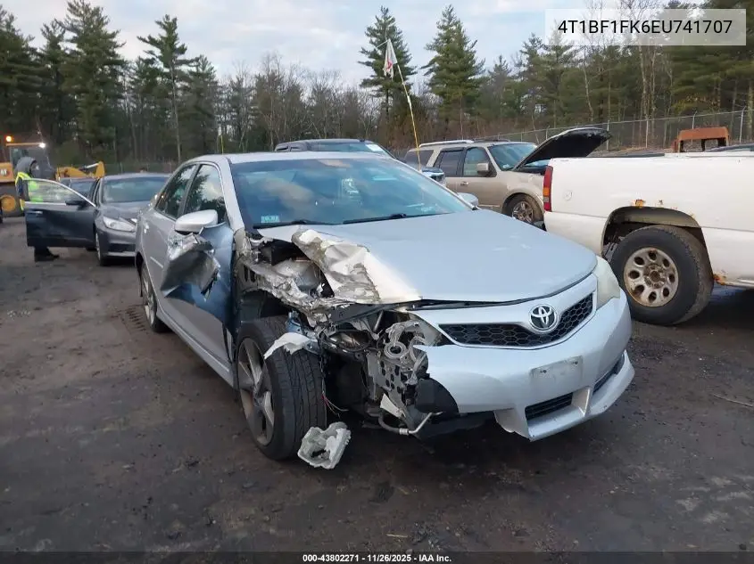 4T1BF1FK6EU741707 2014 Toyota Camry Se Sport