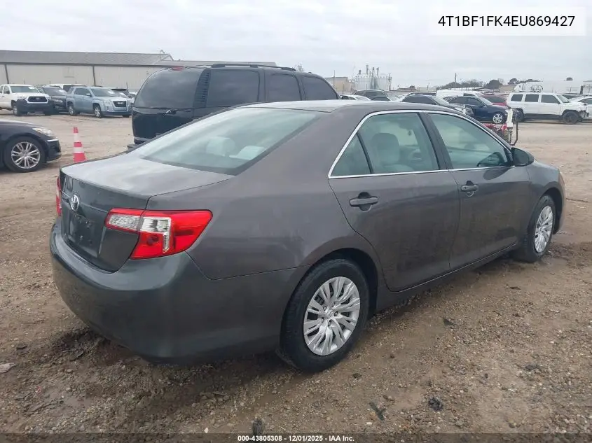 4T1BF1FK4EU869427 2014 Toyota Camry L