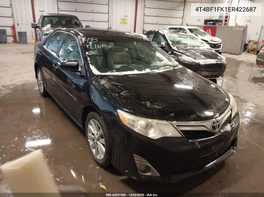 4T4BF1FK1ER422687 2014 Toyota Camry Xle