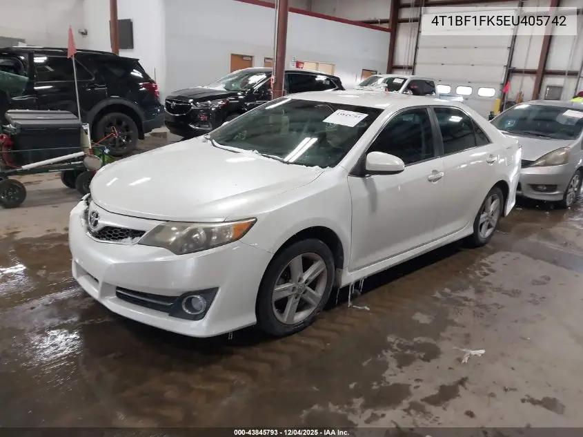4T1BF1FK5EU405742 2014 Toyota Camry Se
