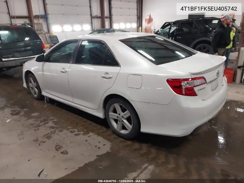 4T1BF1FK5EU405742 2014 Toyota Camry Se