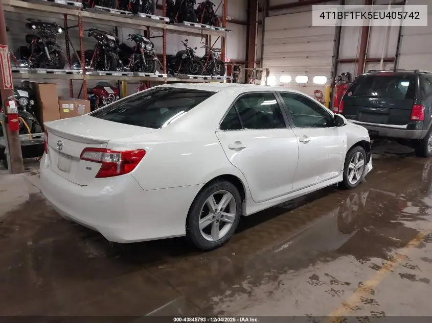 4T1BF1FK5EU405742 2014 Toyota Camry Se