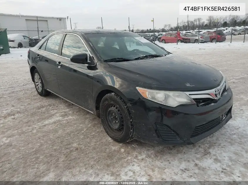 4T4BF1FK5ER426581 2014 Toyota Camry Le